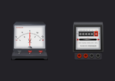 相機(jī)和電表ps寫(xiě)實(shí)